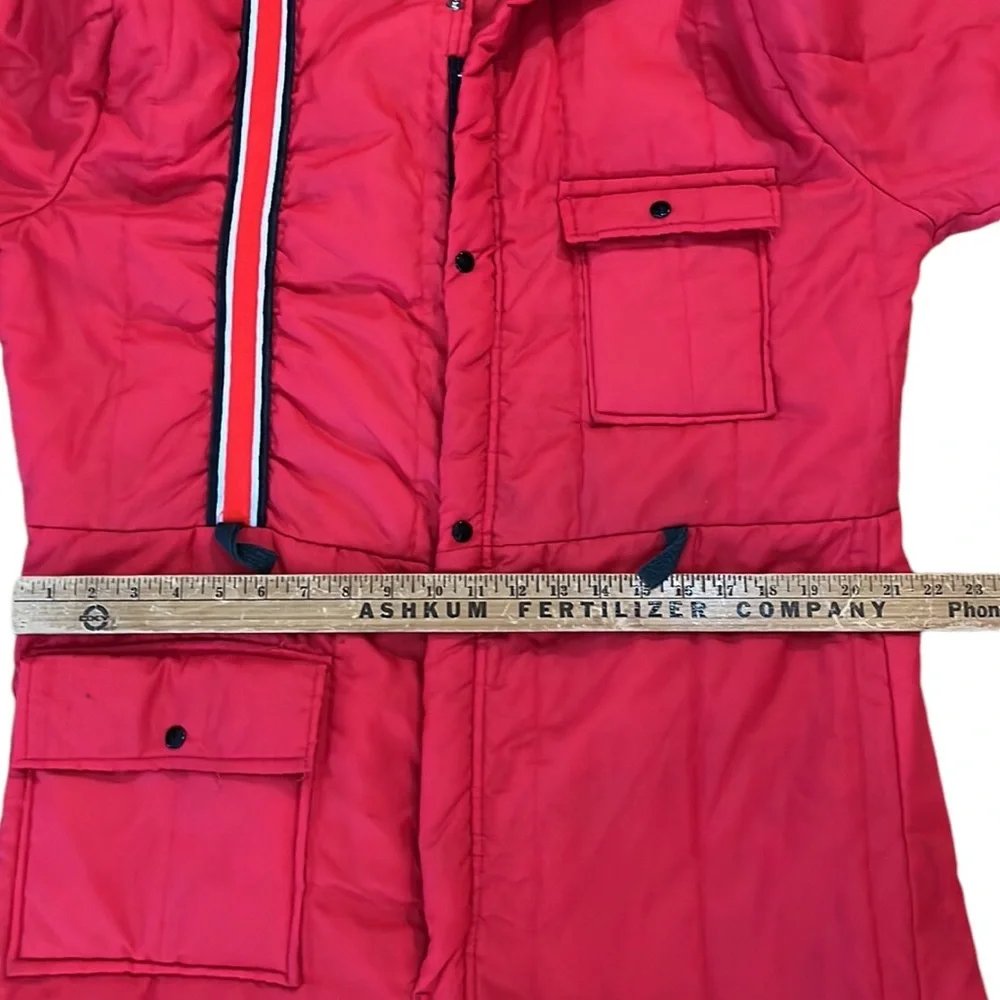 Vtg Quilted Coveralls~Snowsuit~Western Field~Montgomery Ward~Work/Insula…